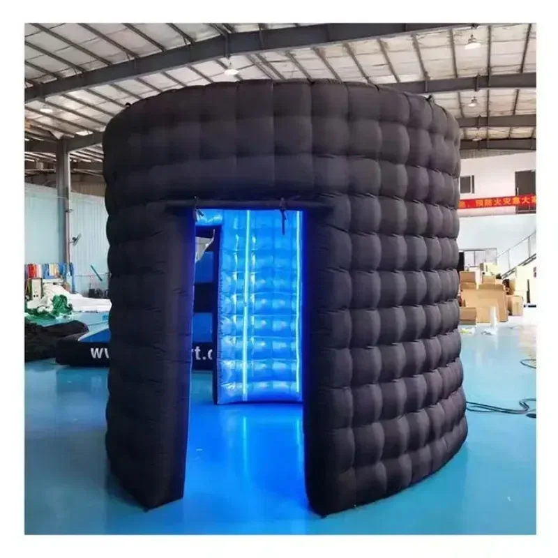 Photo Booth Package 360 Background Parts Spiral Inflatable 360 Photo Booth Enclosure Backdrop