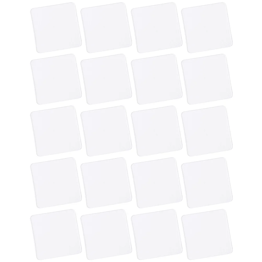 20 pcs Adhesive Tape Transparent Waterproof No-Trace Double Sided Stickers For Furniture Wall Mounting Fixing