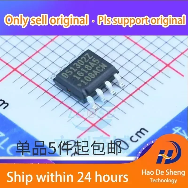 10PCS/LOT DS1302ZN+ SOIC-8 DS1302ZN  IC New Original In Stock