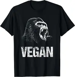 Vegan T-Shirt Cool Vegetarian Food Tee Print Tshirt Men Women TShirt Fashion Short-sleev Casual Creativity Tee Streetwear Tops