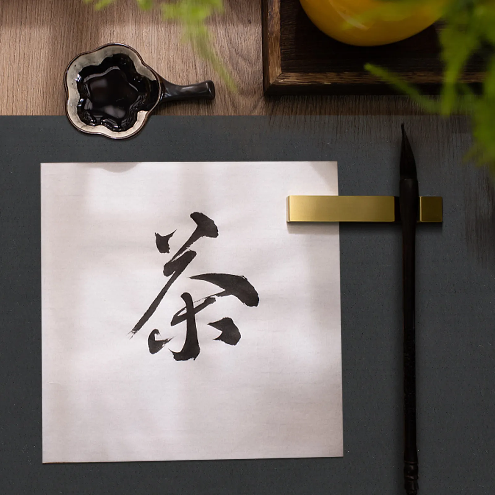 Premium Felt Calligraphy Mat Absorbs Ink Water Keeps Paper Steady for Chinese Painting Drawing Writing Study Desk Pad