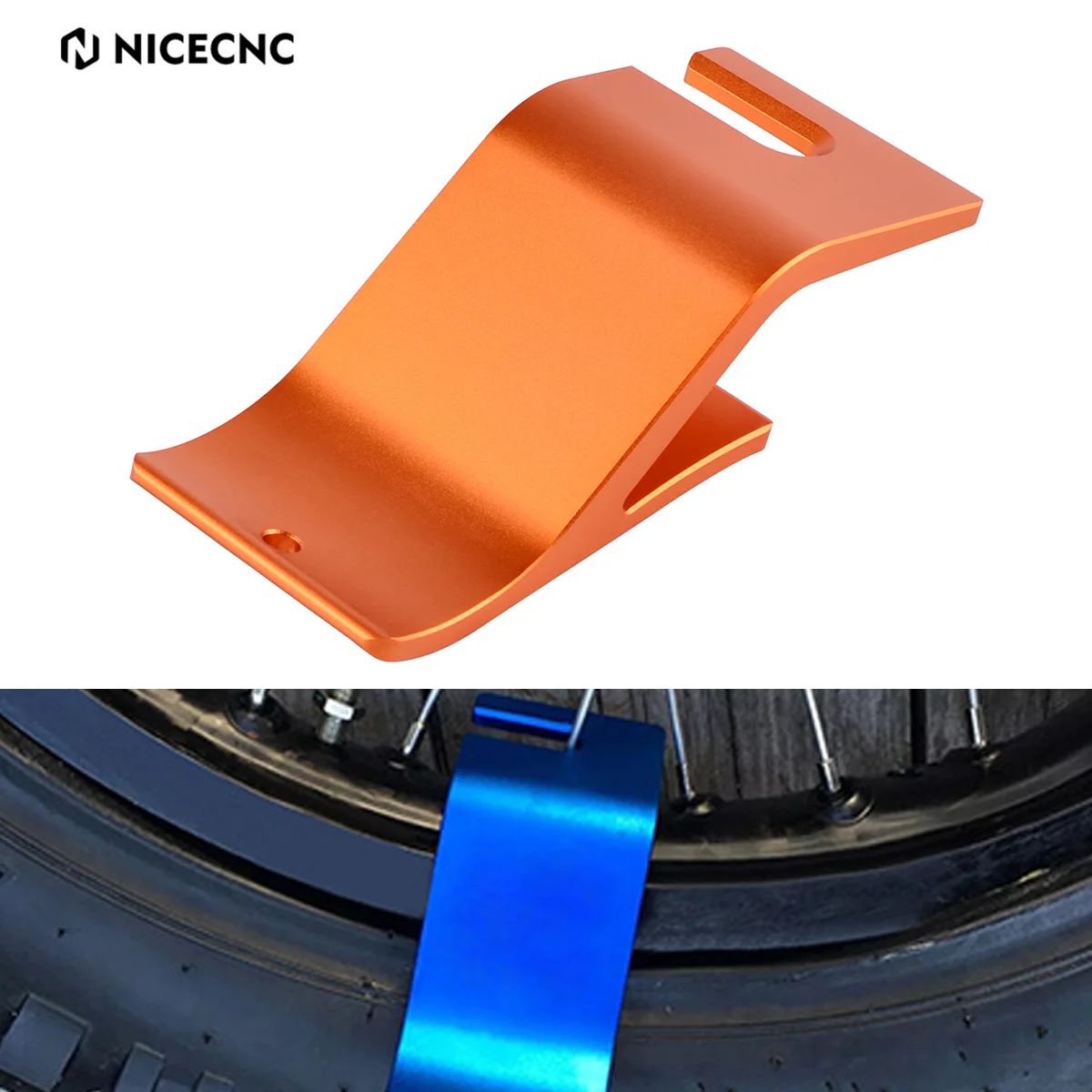 NICECNC For KTM EXC 300 TPI EXC-F 500 450 350 300 250 SX XC Motorcycle Bead Buddy Tire Installation Assistance Tool Holder Hook