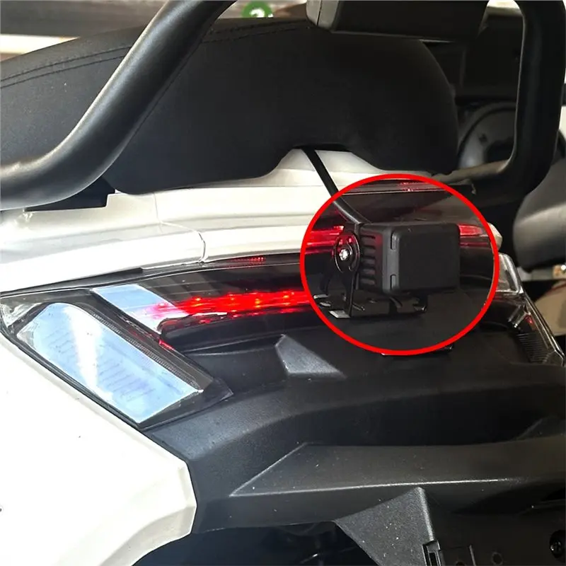 ABTC-Motorcycle Blind Spot Detection System 15 Meter Wave Radar Motorcycle BSD Electronics Accessory