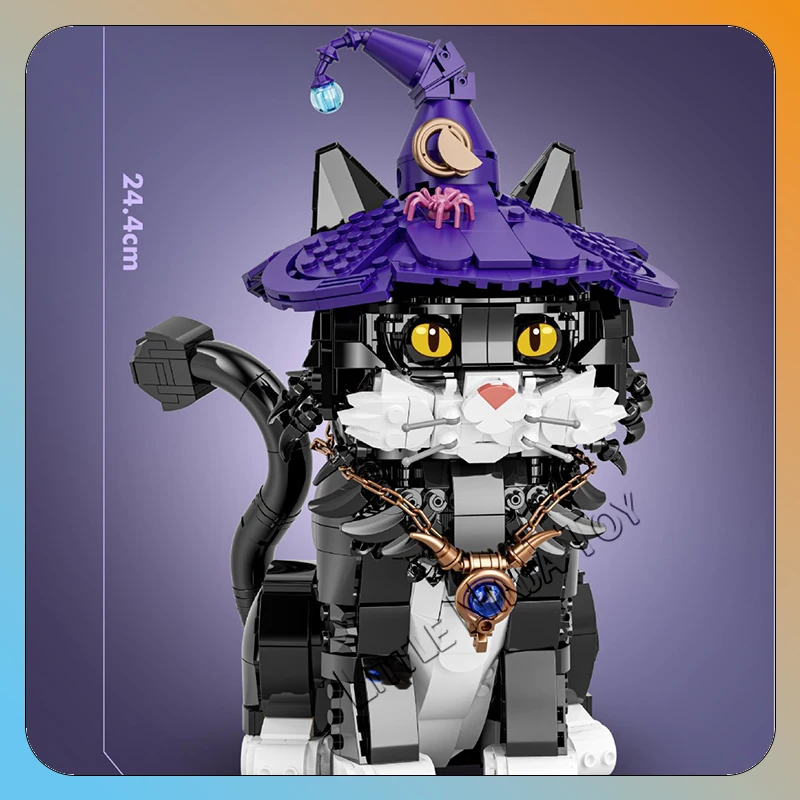 

Creative 7047 Magic Cat 1128 Building blocks, collectible figurines, Educational Toys, Halloween