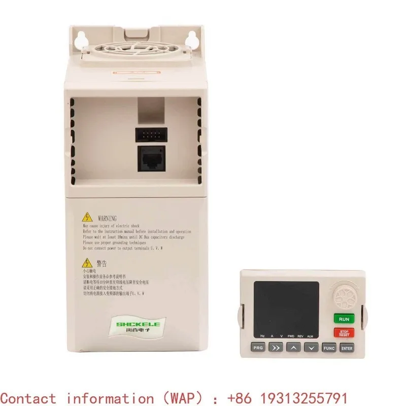 Frequency Changer 380V 4Kw Single Phase Input and 380V 3 Phase Output VFD CE Certificate