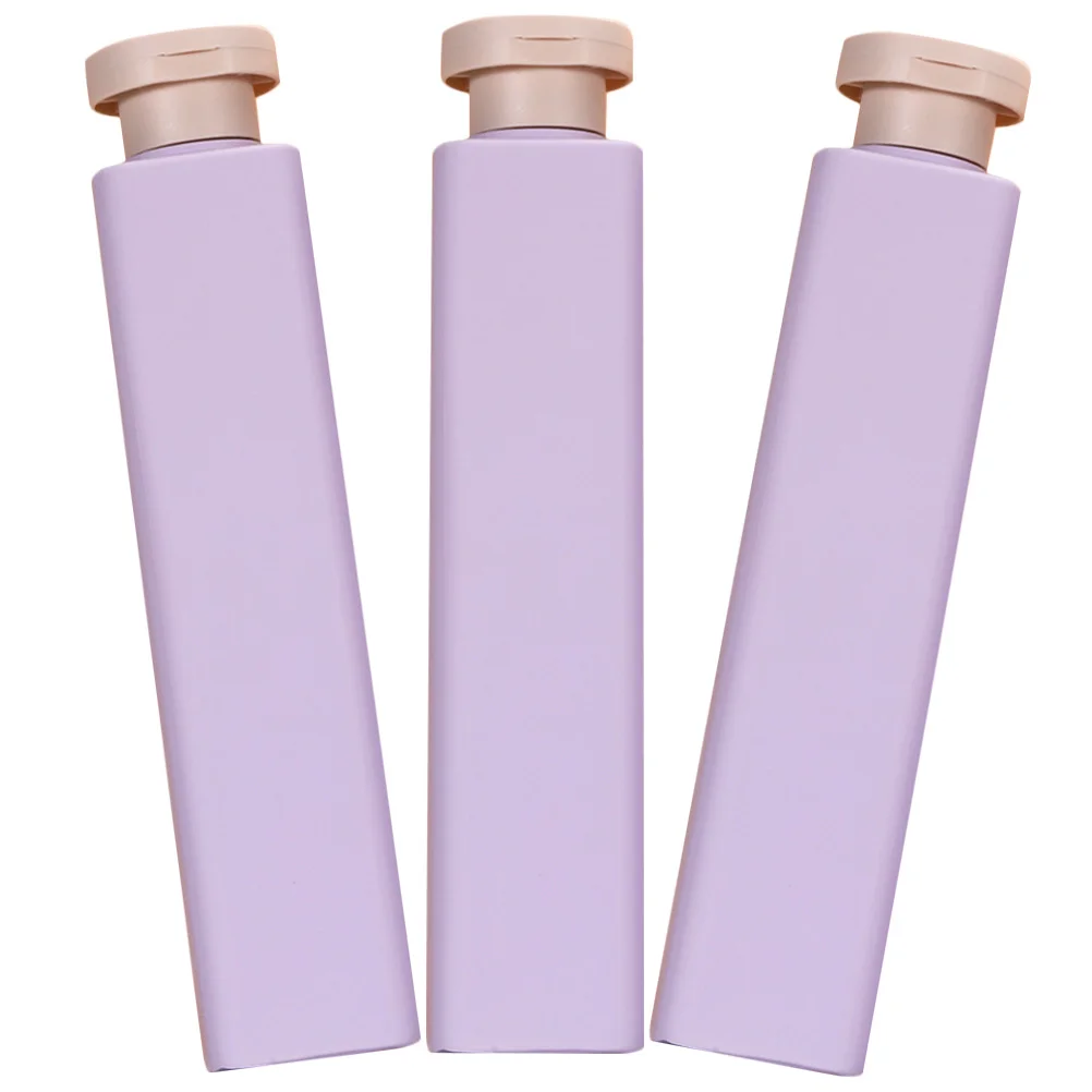 3pcs 250Ml Lege Flessen Hervulbare Vloeistof Dispenser Voor Shampoo Zeep Badkamer Reizen Kit Lekvrij Persoonlijke Verzorging Organizer