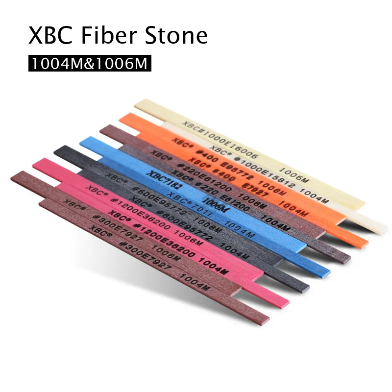 1pcs/3pcs Japan Xbc 1004m 1*4*100mm 1006m 1*6*100mm Ceramic Fiber Stone For Grinding Fine Polishing Mold Die Plastic Metal Jade