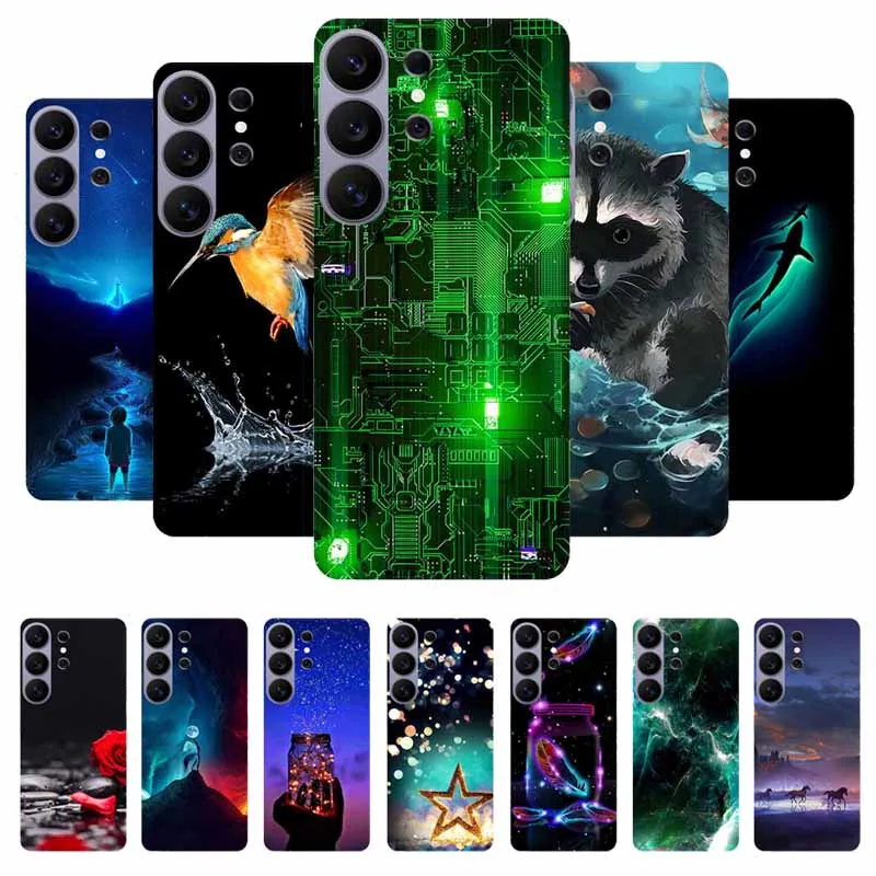 Phone Case For Samsung Galaxy S26 Ultra Back Cover Cases Anti-yellowing Coque Clear TPU Transparent Silicone Soft Funda Shell.