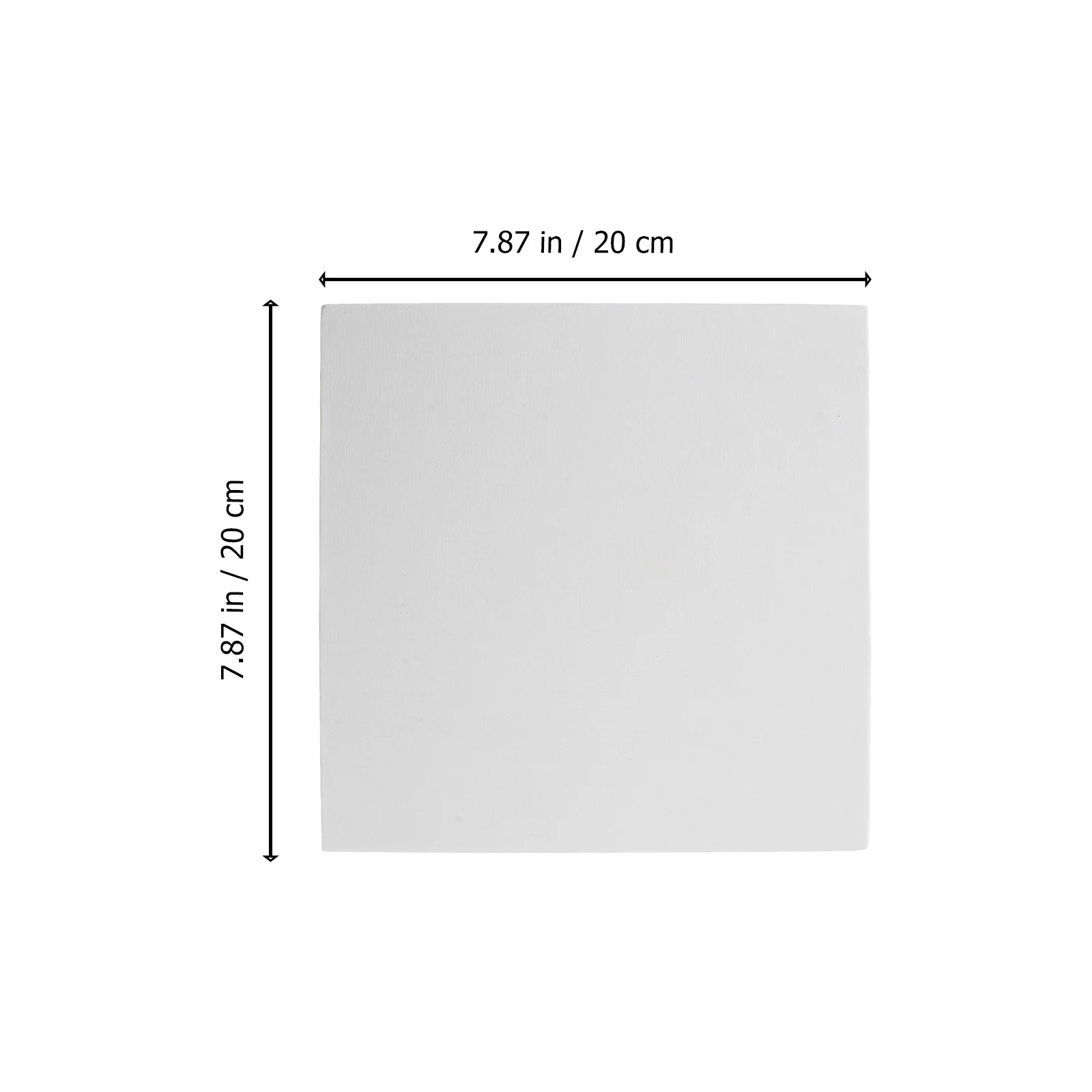 

4pcs Oil Painting Panels 20X20Cm White Artist Canvas Boards For Acrylic Tempera Art Supplies Archival Quality Canvas Board