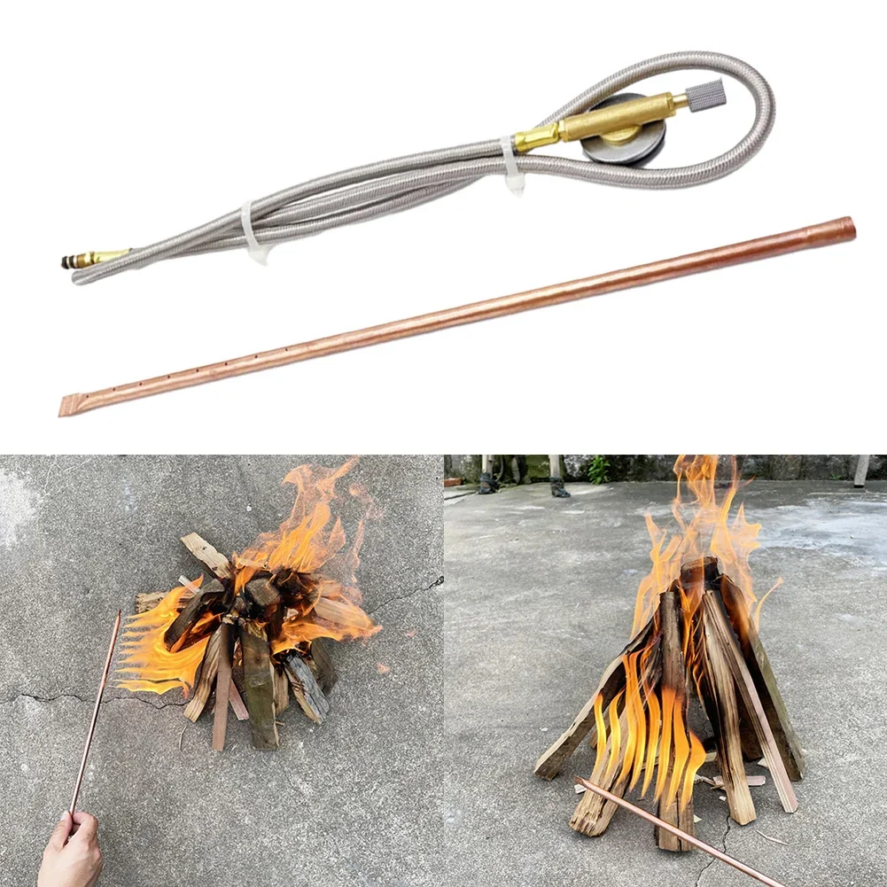 

1 X Fires Starter Gas Appliance Outdoor Camping Hand Held Fires Starter Gas Appliance For Barbecue Charcoal Home Baking