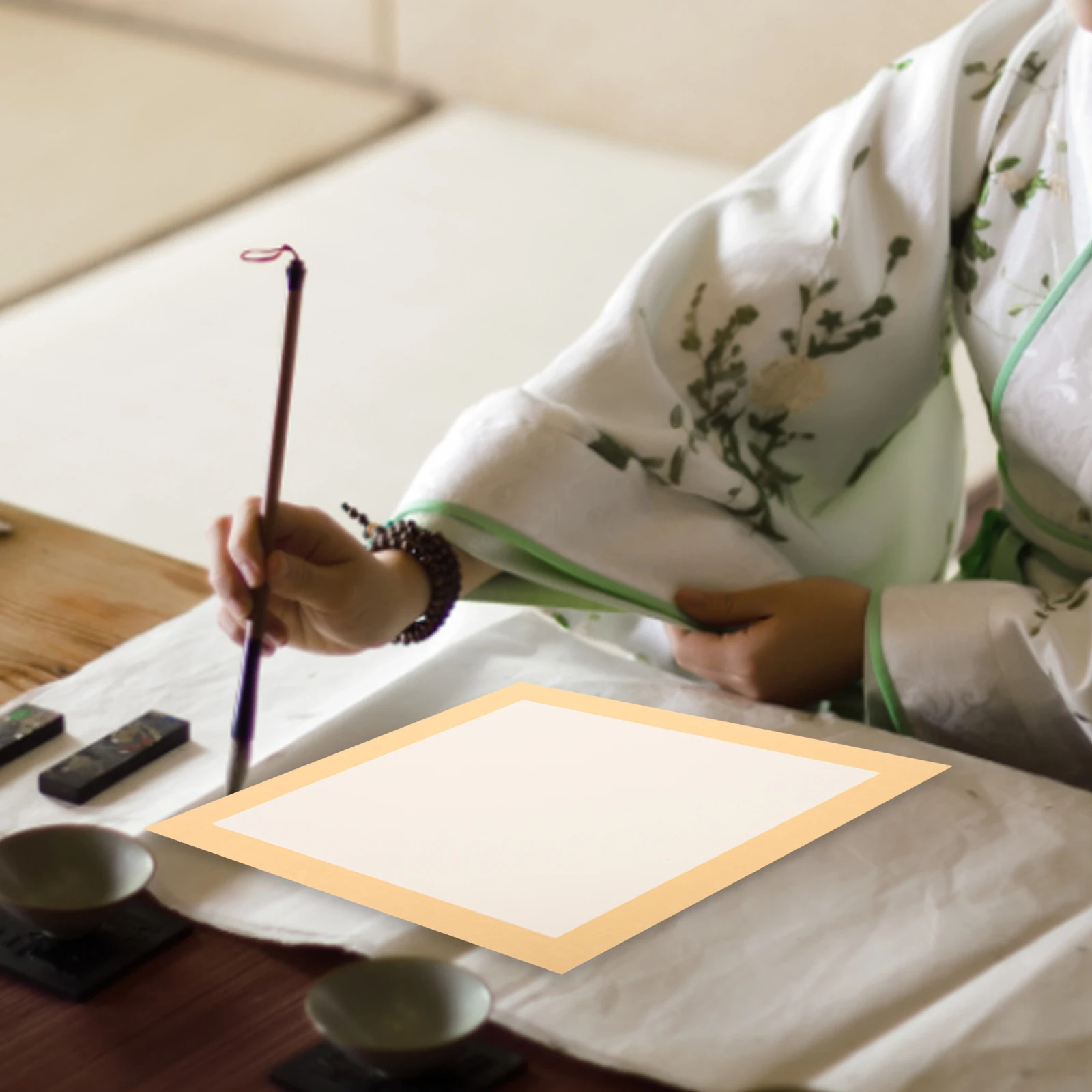 

10 Sheets Xuan Paper for Calligraphy Practicing Blank Jam Printable Chinese Painting Professional Writing Art Creation
