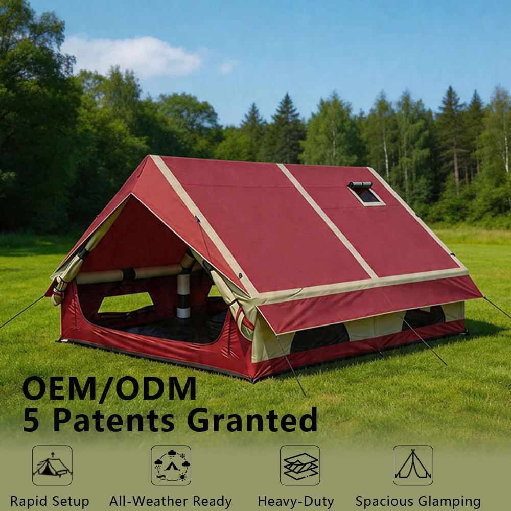 Durable Custom Inflatable Camping Tent for Outdoor Family Use Fast Sample by Top Supplier