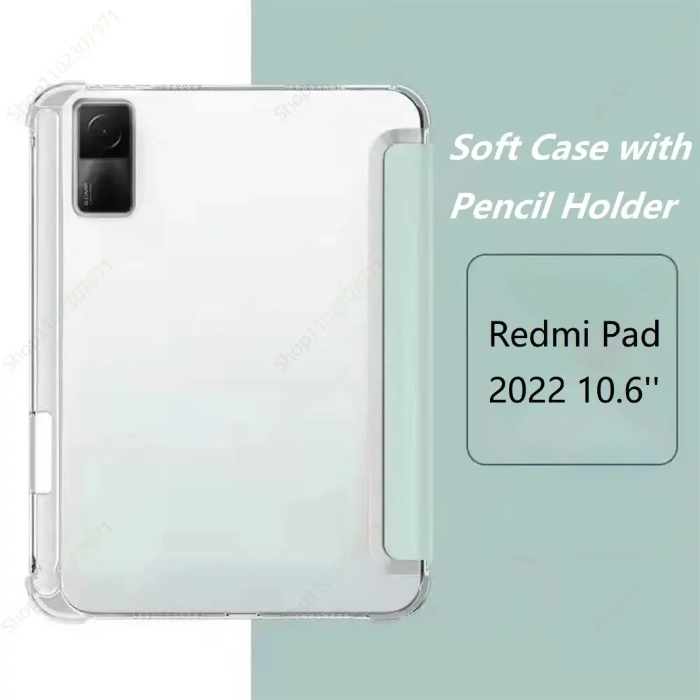 Case for Xiaomi Tablet Redmi Pad Global ROM 10.6' Trifold Stand Redmi SE 2023 Funda RedMi Pad 11 inch Xiaomi 6/6pro Xiaomi5/5pro