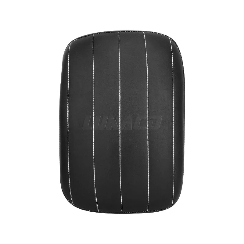 For Harley 883 48 Honda Yamaha Kawasaki Suzuki Universal Motorcycle Pillion Pad 8 Suction Rear Passenger Cushion Cup Seat