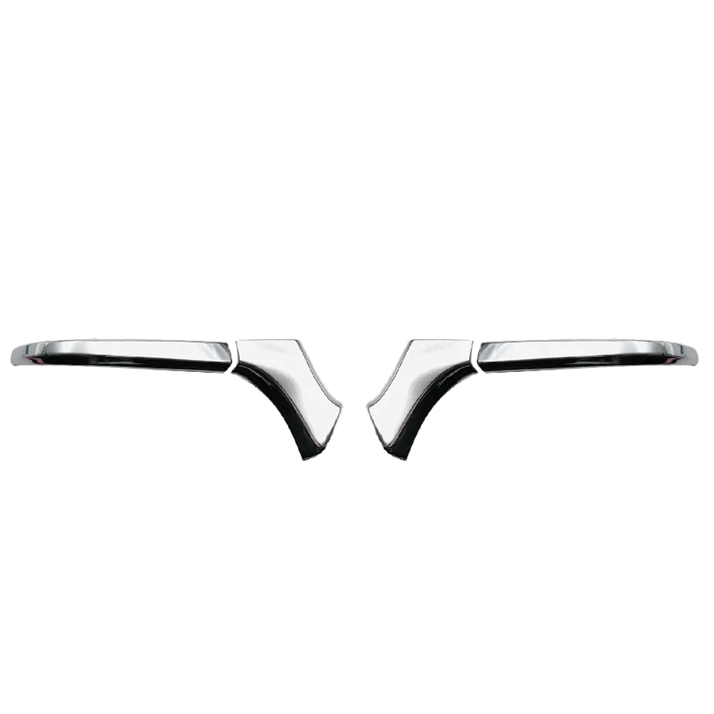 RHD Car Side Rearview Mirror Chrome Strip Trim for Toyota Harrier 2020 2021