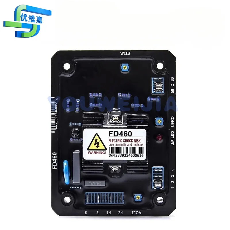 2025 FD460 SX460 AVR Brushless Generator Automatic Voltage Regulator Stabilizer Control Board Alternator Genset Parts