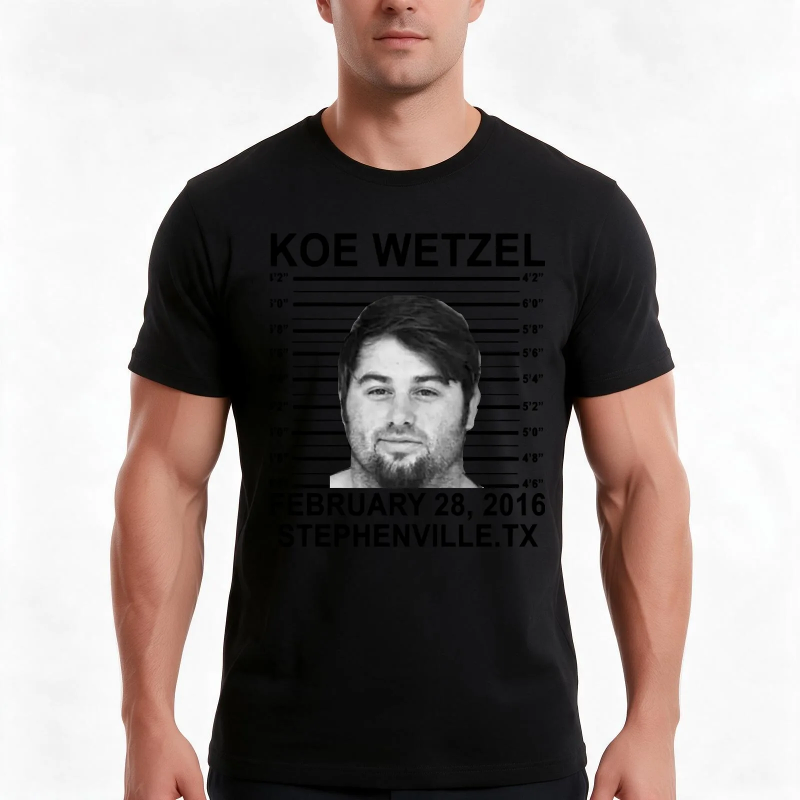 Birthday Gift Koe Wetzel Feb 28 2016 Wasted Retro Wave T-Shirt, Summer Casual Cotton Tee, Oversized Streetwear Tops, 100% Cotton