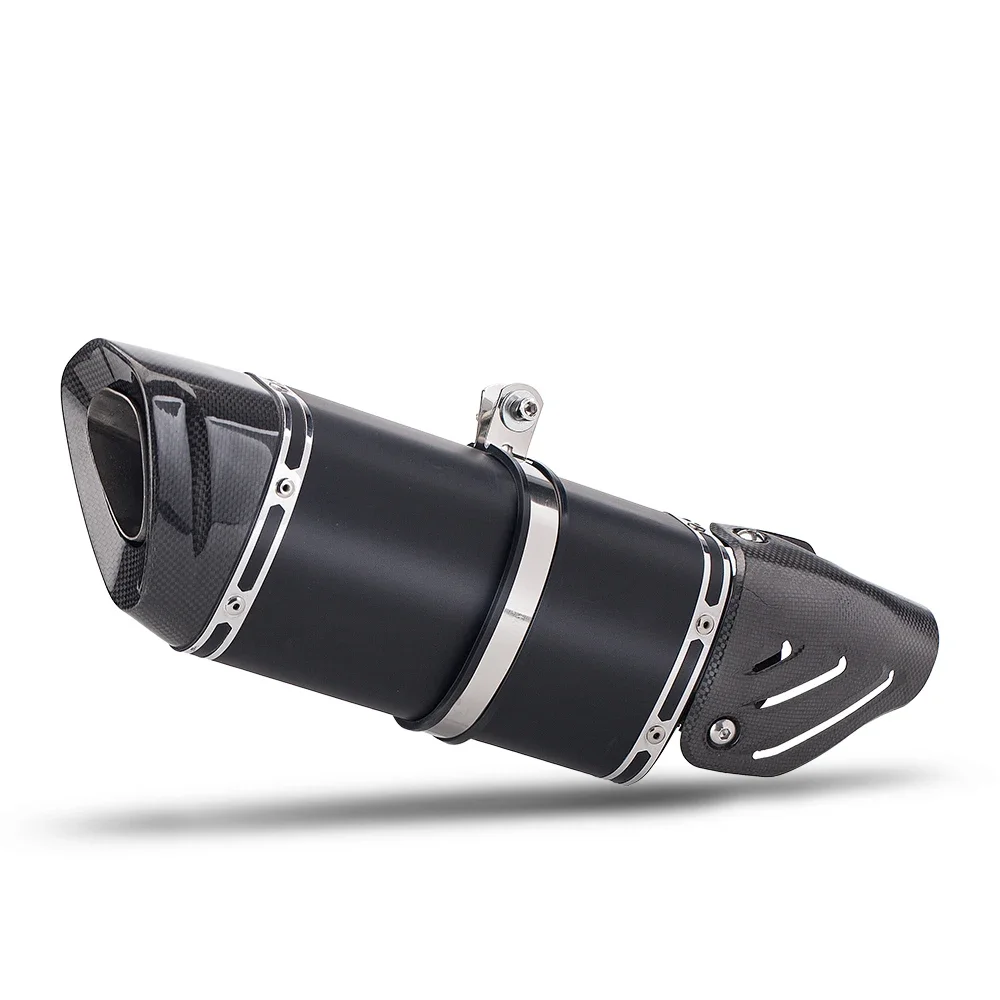 

51mm Universal Motorcycle Exhaust Motocross Racing M15 Exhaust Muffler for KawasakIs z900 CBR1000 MT07 er6n R3 gsxr750 z250