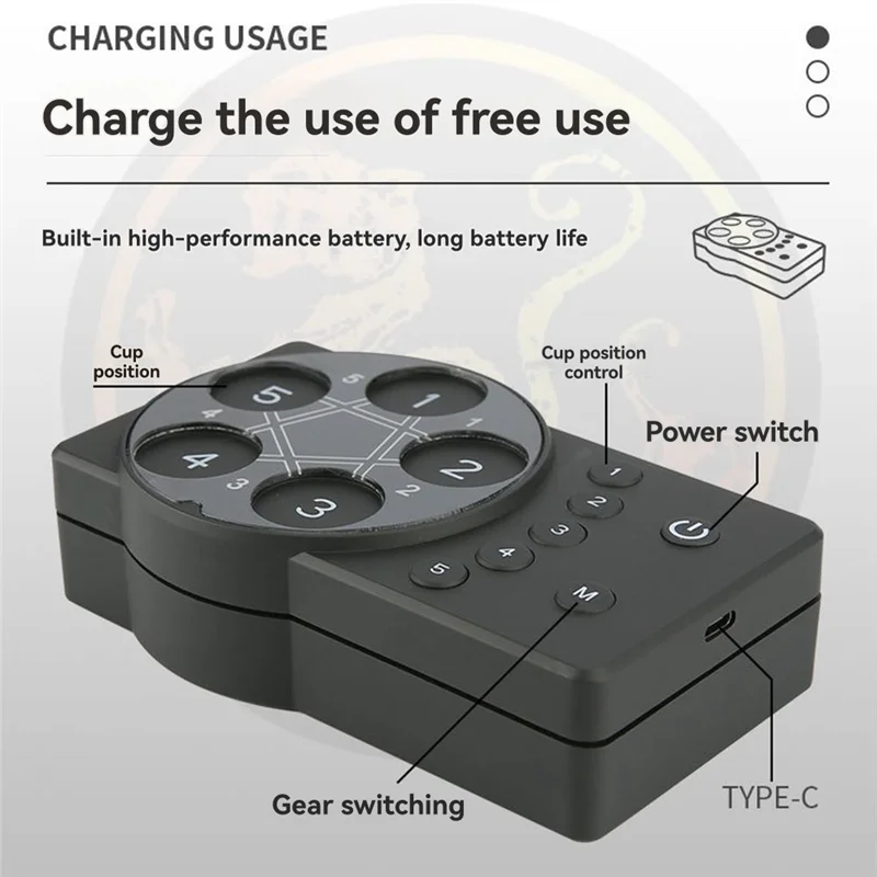 -A14E Tattoo Ink Pigment Stirrer หมึกไฟฟ้าผสมเล็บขนตากาวและภาษาโปลิชคําผสม Lab Vortexer สําหรับหลอด