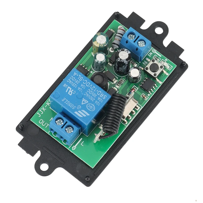 433MHz Smart Home Druckknopf Lichtsc halter Universal AC 220V V 10Amp Relais Empfänger für LED-Lüfter