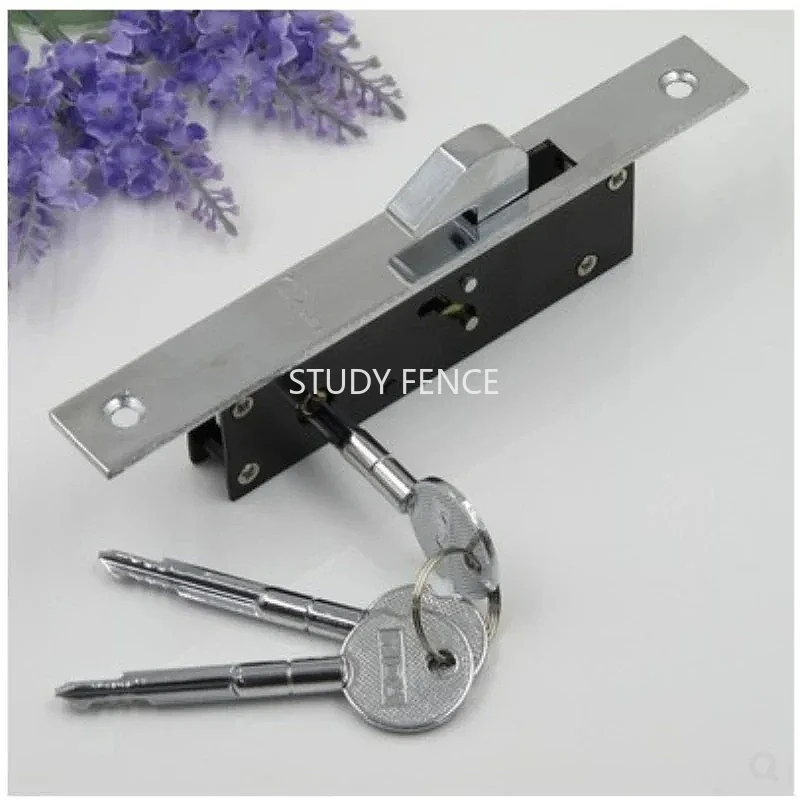 プッシュプルスライドドアロックコア屋内ロックシリンダーキッチンバルコニースライドドアフックロック家庭用ハードウェアアクセサリー