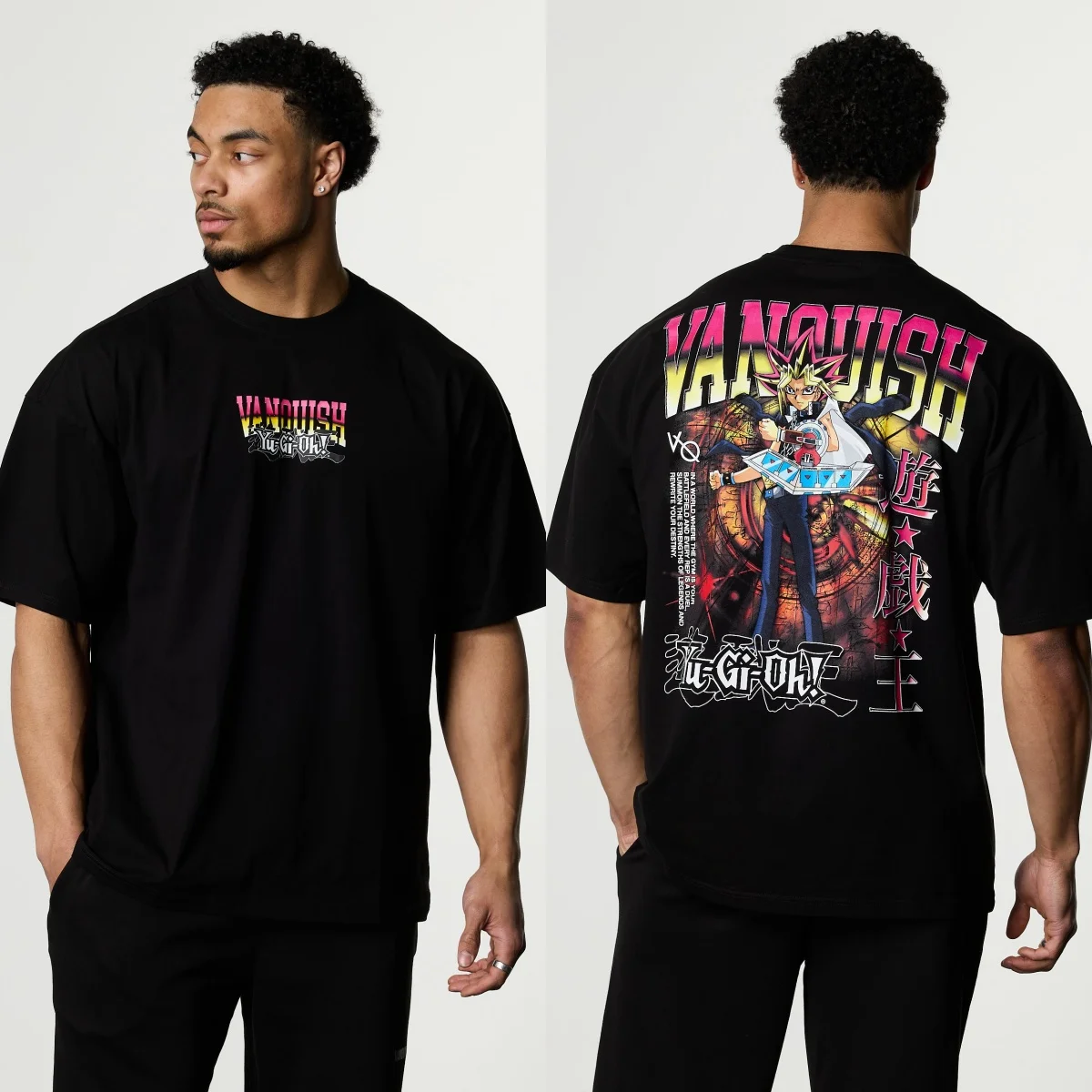Fit YU-GI-OH! EXODIA BLACK T SHIRT GYM Graphic Cotton Tee Printing High-end Luxury Unisex Style Both of Men and Women