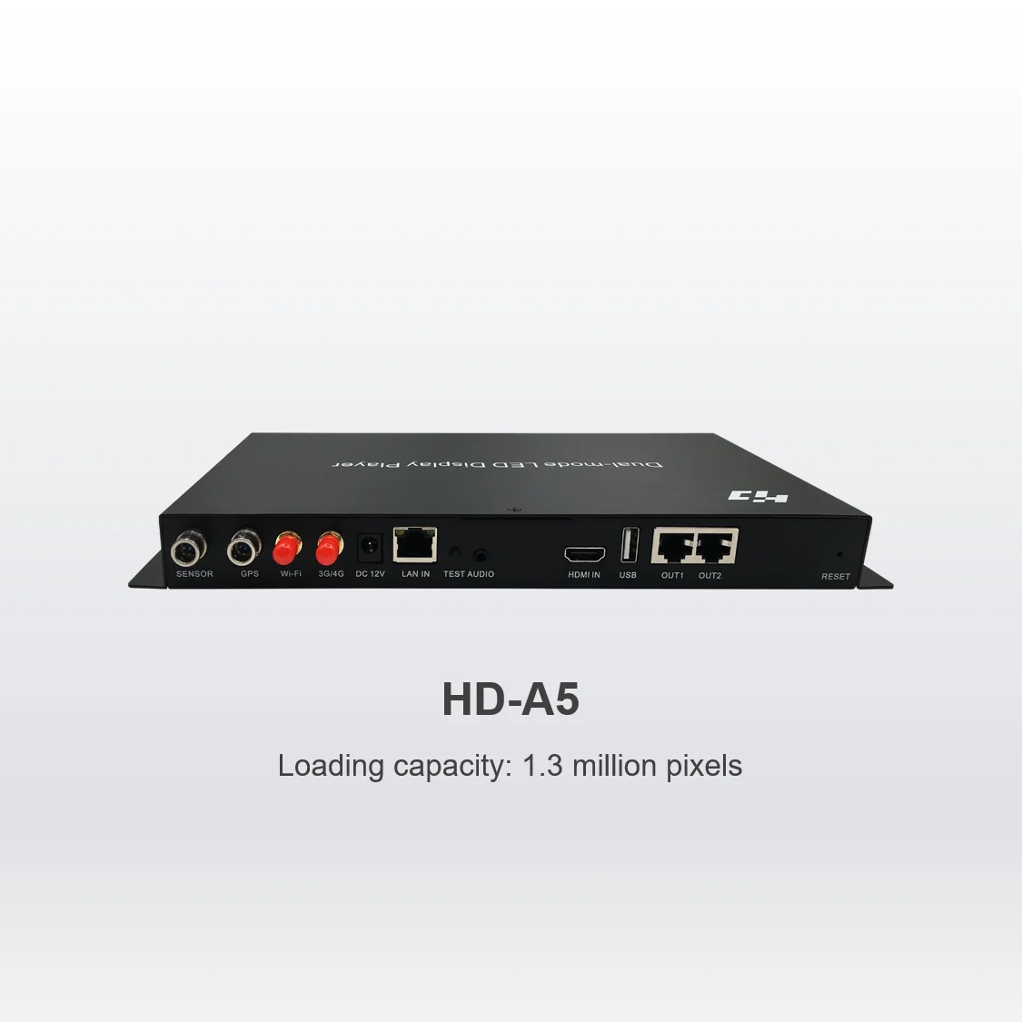 HUIDU HD-A5 Synchronous Asynchronous Player LED Full Color Display Control Box Dual Mode Player HD Input 1.3 Million Pixels