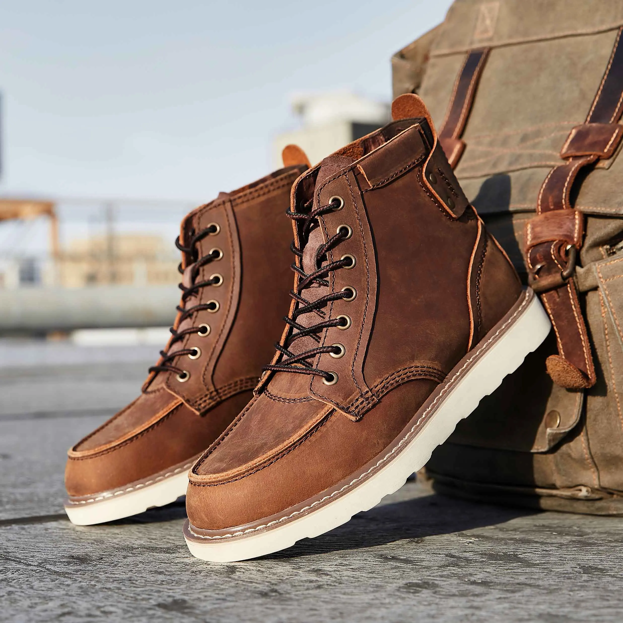 

Рабочие ботинки в стиле ретро American 875, мужские желтые ботинки Ame a Boots High Top oes Briti Sle Mid Top