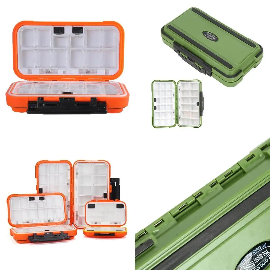

Y1UC Fishing Lures Box Outdoor Fishing Tool Box Portable Tackle Case Organizers