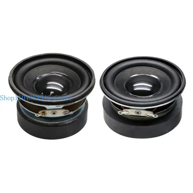 652F Full Frequency 52mm Circular Loudspeaker 4Ω 5W Small Round Bass Horn Loudspeaker for DIY Sound Projects
