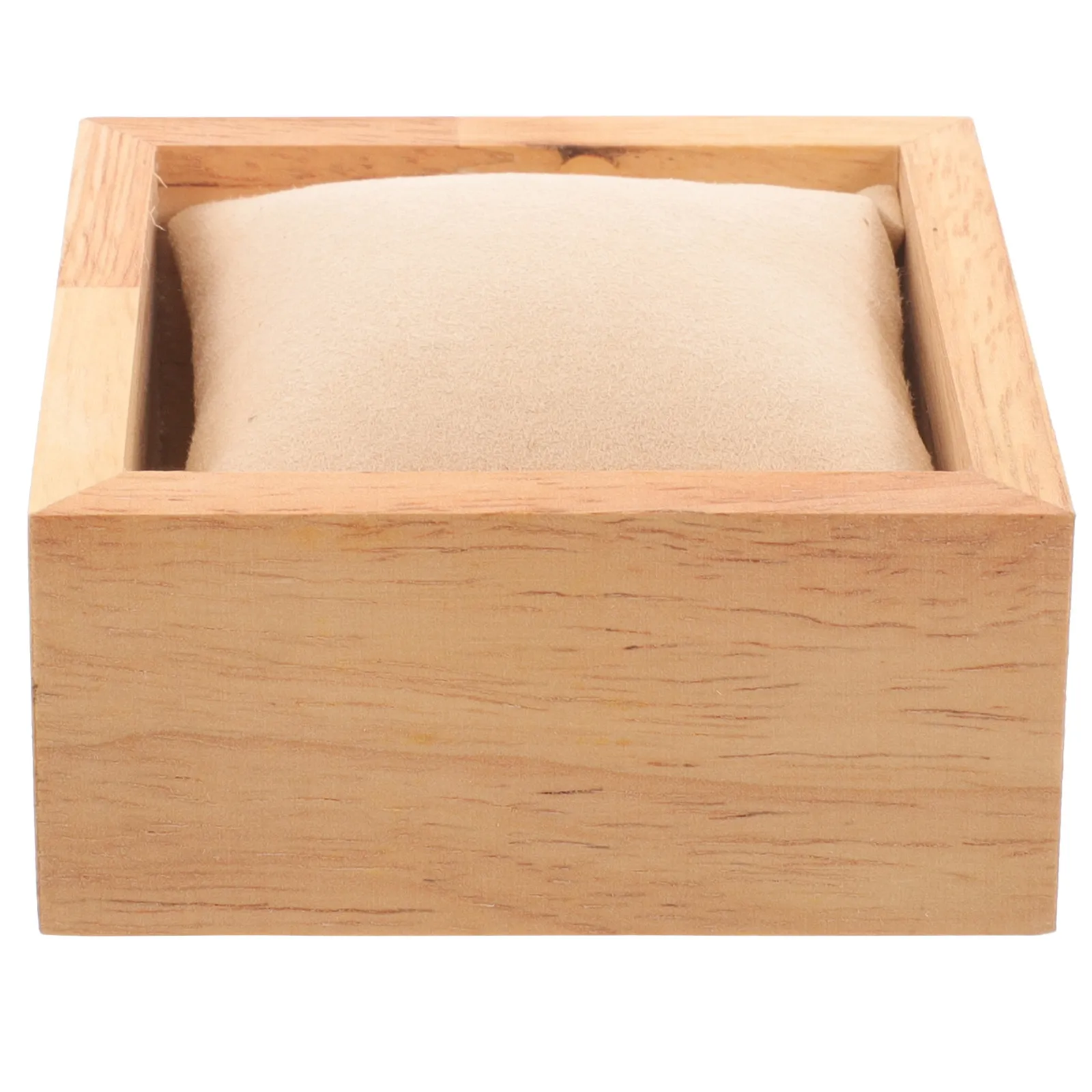 Watch Display Box Solid Wood Travel Case Jewelry Organizer Soft Lined Multiple Storage Watch Pillow Tray Men Women