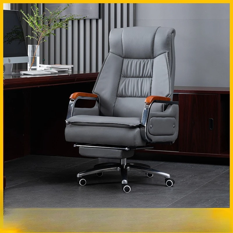 Kursi bos, kulit sapi, komputer, bisnis, kantor, duduk, rapat, senyap