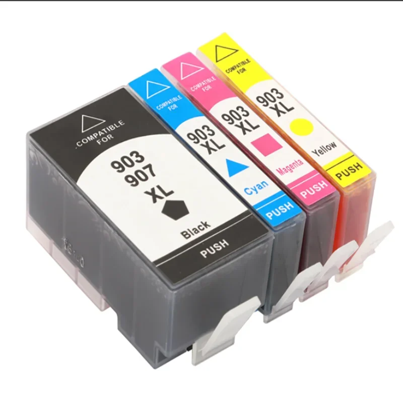 Cartuchos de tinta para impresora Hp 903xl, compatibles con HP903, HP907, hp 903, Officejet Pro 6950, 6960, 6962, 6963, 6965, 6966, hp-903, hp-907