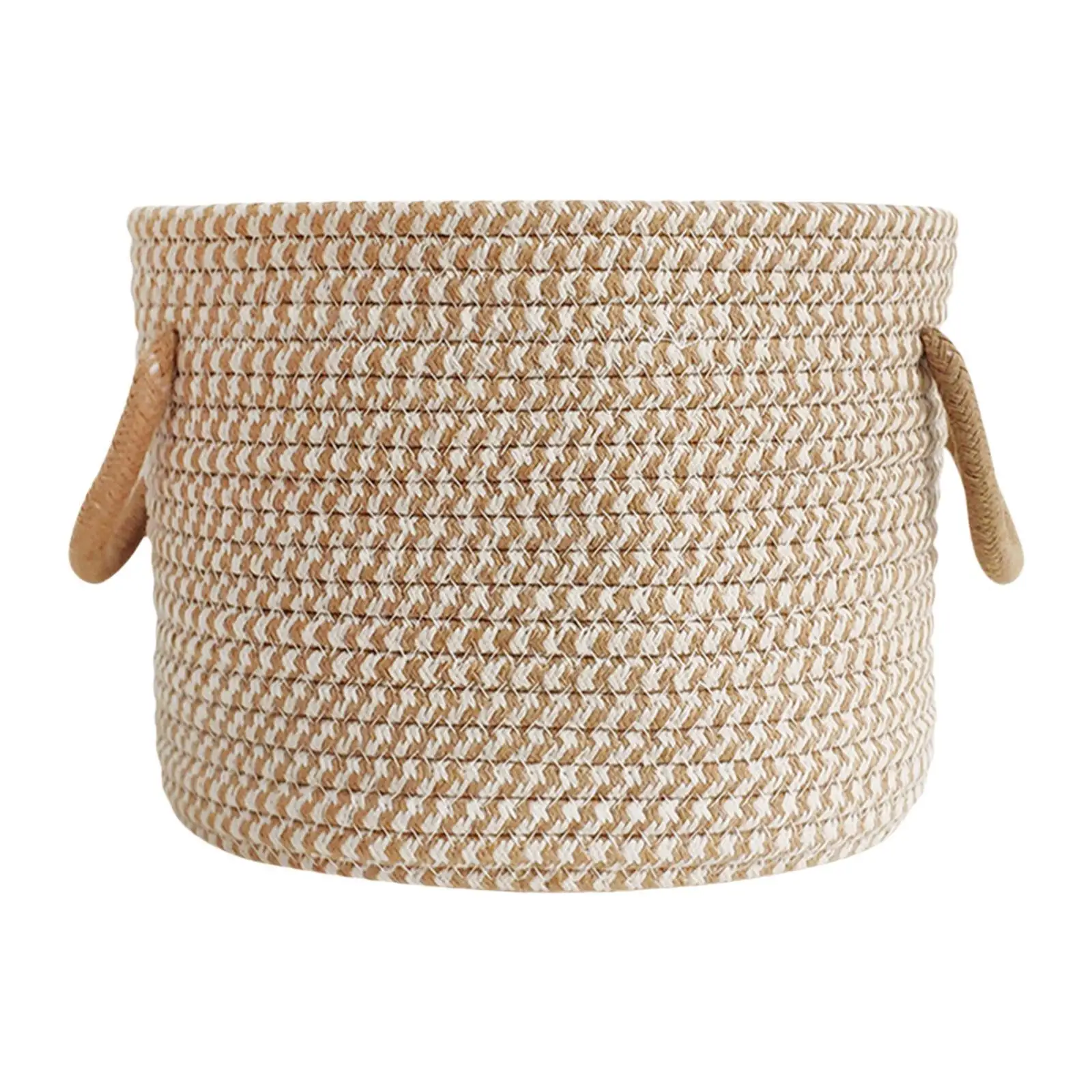 Cotton Rope Basket Toy Basket Picnic Basket Home Decoration Multifunctional