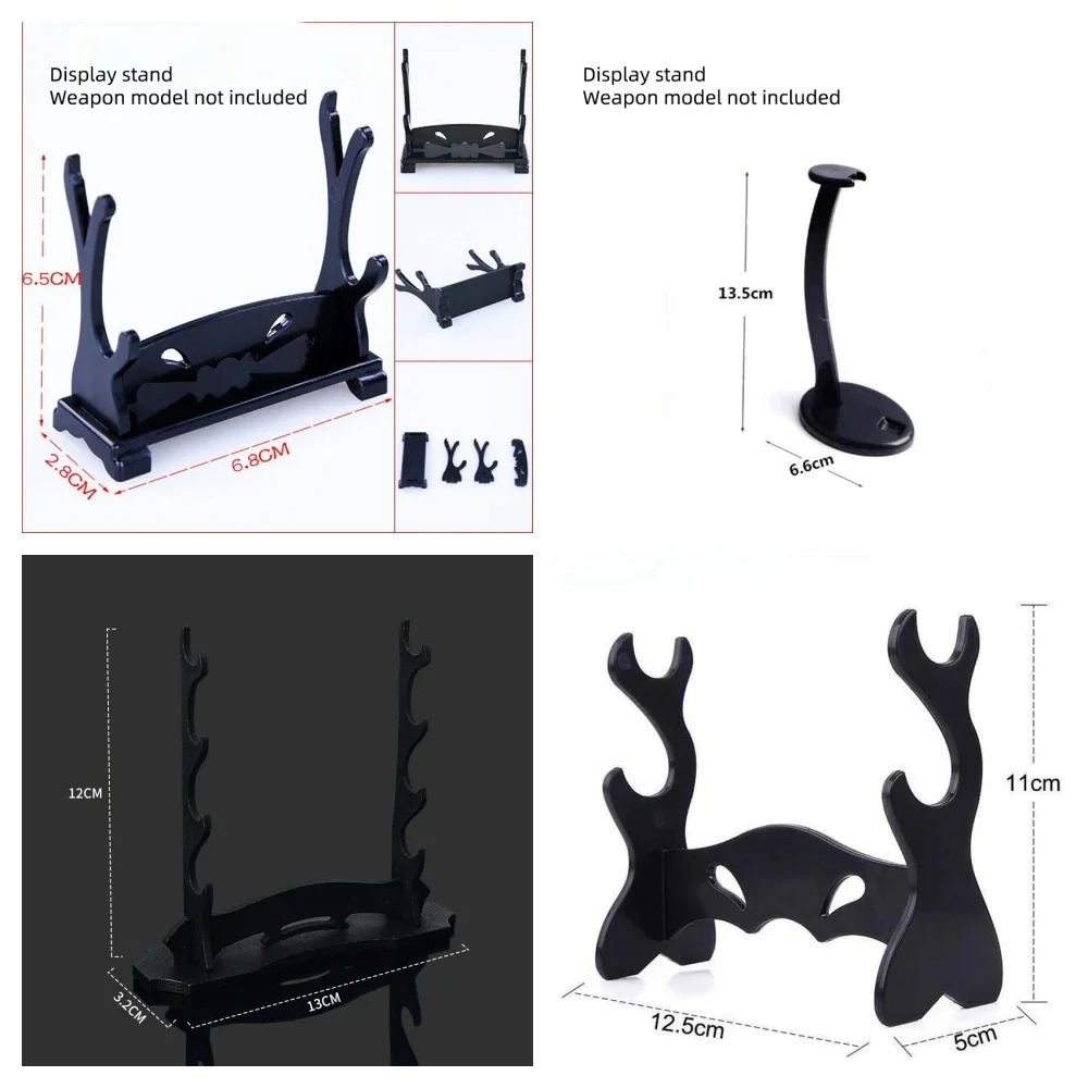 Animation Game Peripheral Plastic Weapons Sword Rack, Model Display Shelf, Keychain Mold, Handicraft Ornaments Display Stand