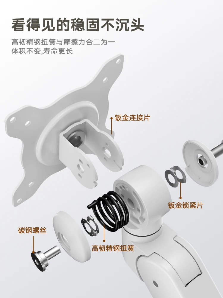 Monitor Stand Arm Cantilever Desktop Computer Robotic Arm Screen AM500 Lift