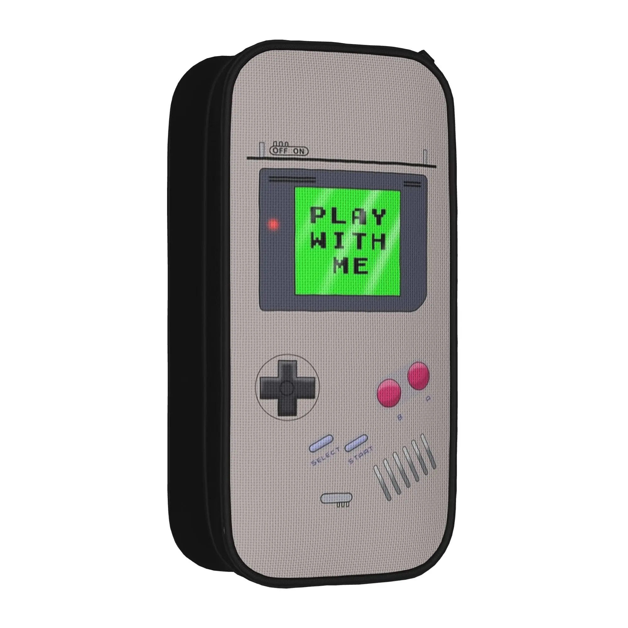 Games Console Handheld Gamer Pencil Case Classic Controller Pen Bags Student Big Capacity School Cosmetic Pencil Box Stationery
