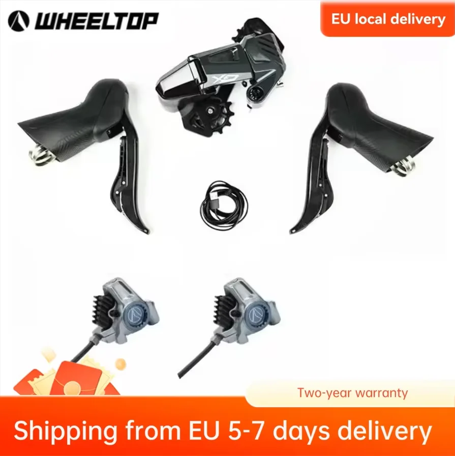 Nuevo Grupo de Cambios Electrónico Inalámbrico Wheeltop GeX para Bicicletas de Gravel, Monoplatillo de 7 a 13… — oferta en AliExpress