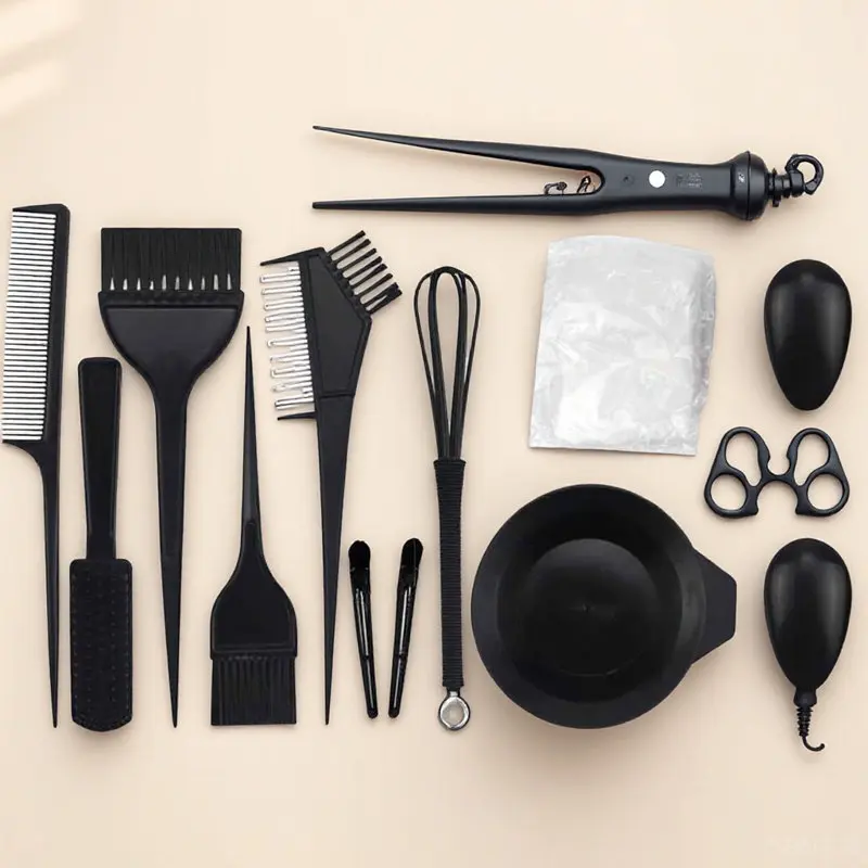 

Hair Color Mixing Kit 1Set Easy Clean Reusable Antistatic Heatresistant All Hair Styles Dyeing Tool Supply Salon