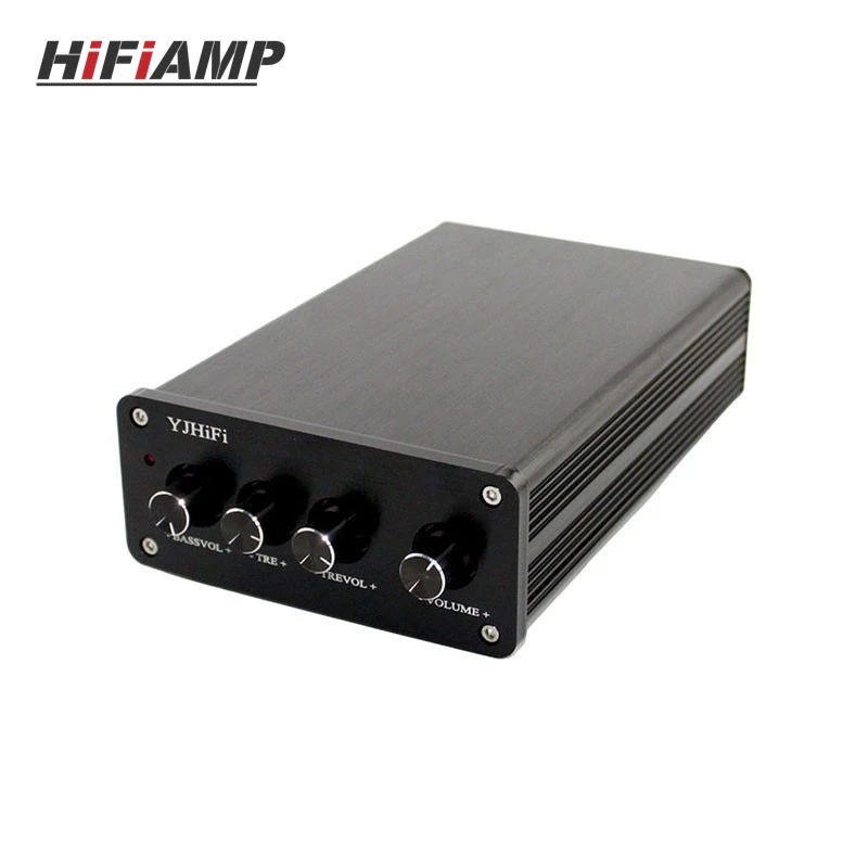 HiFiAMP TAS5630 2.1 Channel High Power HiFi Class D Digital Desktop Power Amplifier 150Wx2+300W OPA1632DR