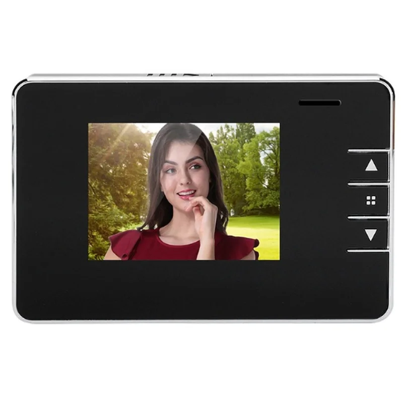 L70A Home Anti-Theft Monitoring Doorbell Camera With 2.8-Inch Display Screen With Video And Photo Function