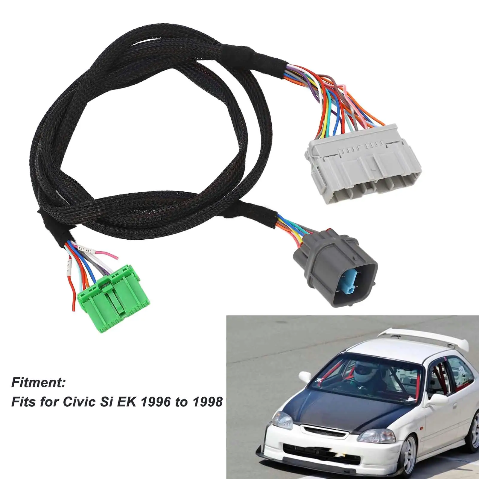 For Honda Civic Si EK 1996 1998 Engine B Series to D Series Chassis Adapter Harness Connector Cable