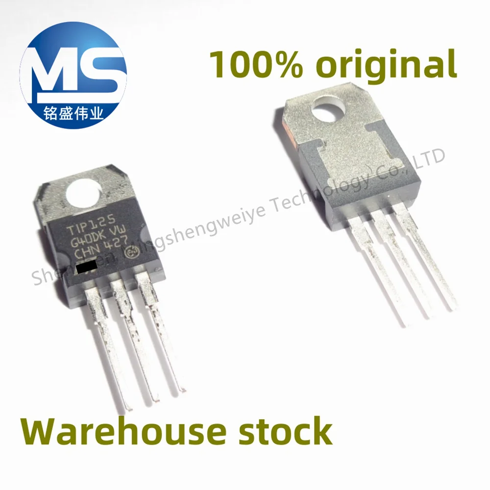 1PCS/10PCS 100% New TIP125 60V 5A In-line TO-220 DArlington Tube Power TrAnsistor Spot Penhold