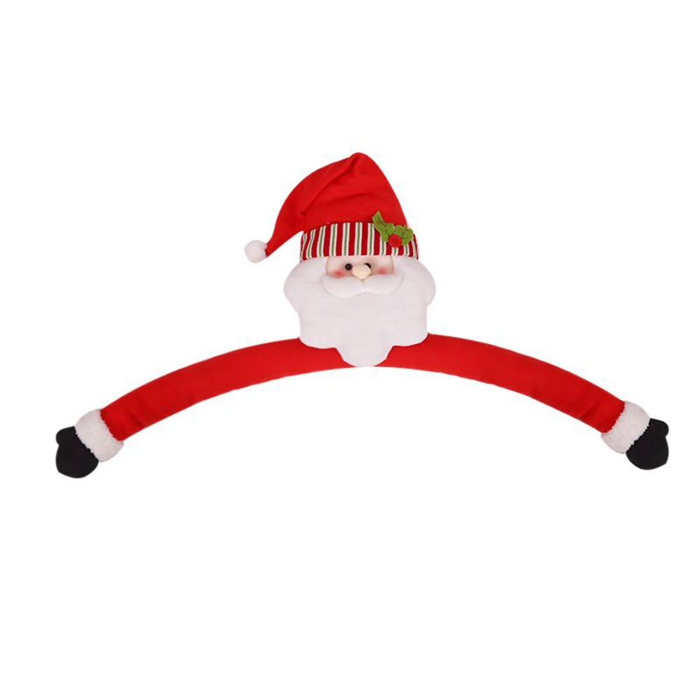 Jouet en peluche bonhomme de neige 3D flexible bricolage, décoration d'arbre de Noël, bonhomme de neige Père Noël câlin, ornement de bureau, décoration d'intérieur, fête de vacances