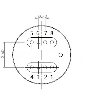 1550nm DFB with Cooled Coaxial Laser TO60 with TEC DWDM Band Optional