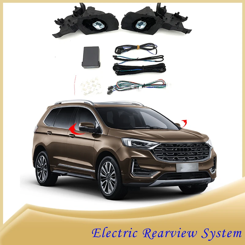 

For Ford EDGE 2018-2023 Auto Intelligent Automatic Car Electric Rearview Side Mirror Folding System Kit Module