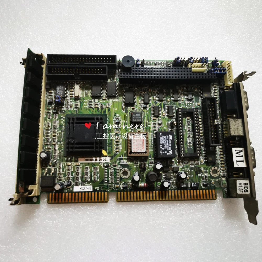 For IEI Original Disassembly Industrial Control Medical Equipment Motherboard ROCKY-418 V2.1