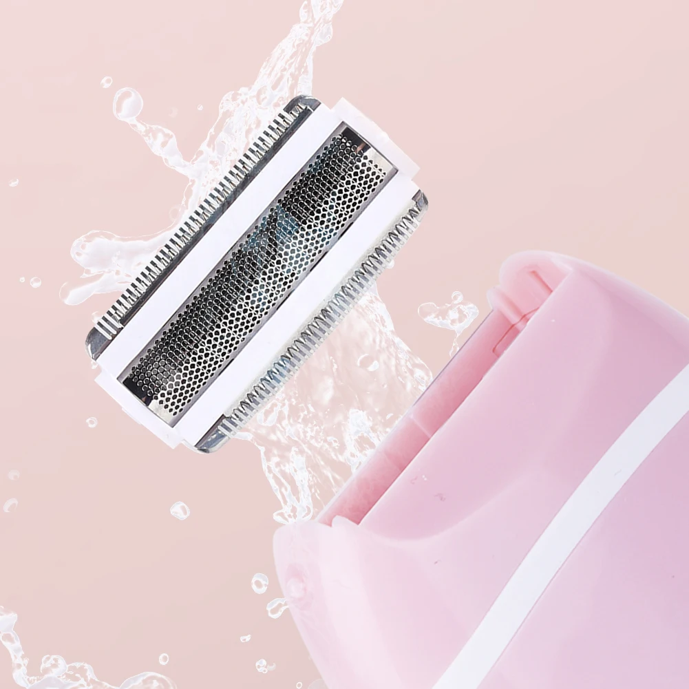 Cabezal de corte de Bikini, Afeitadora eléctrica de acero inoxidable, cabezal de repuesto para afeitadora de pelo para mujer LC036