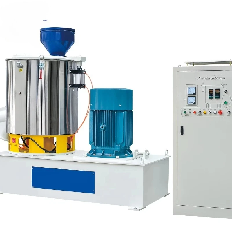 Miscelatore automatico per riscaldamento e raffreddamento in plastica Unità miscelatrice fredda e calore per materie prime in PVC ad alta velocità