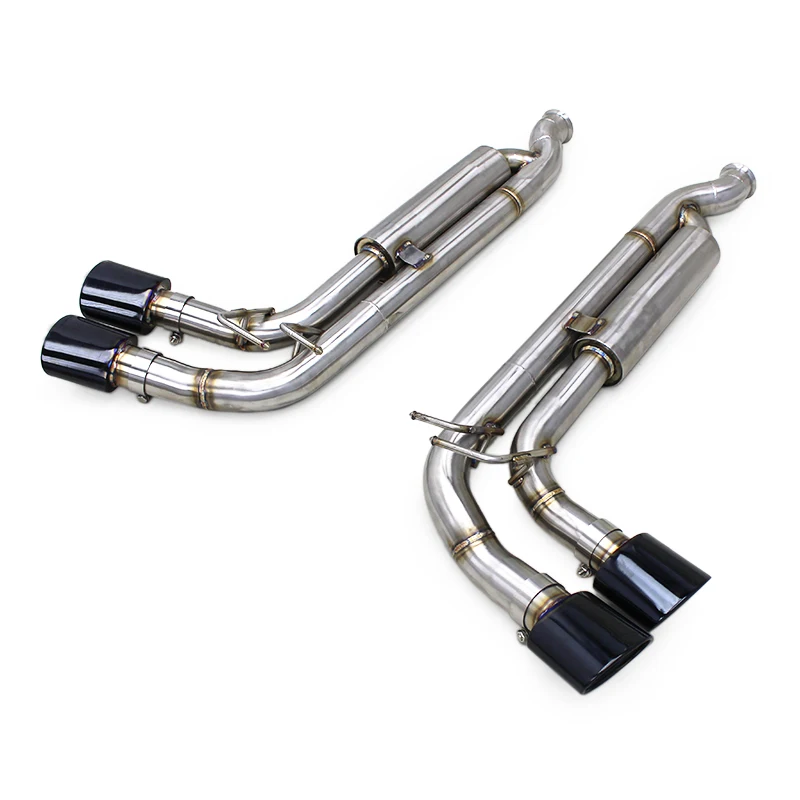 

Factory Non Valved Sport Exhaust For Mercedes-Benz G500/G550 W464 4.0T 2021-2022 Racing Track Exhaust Pipe With Black Tips